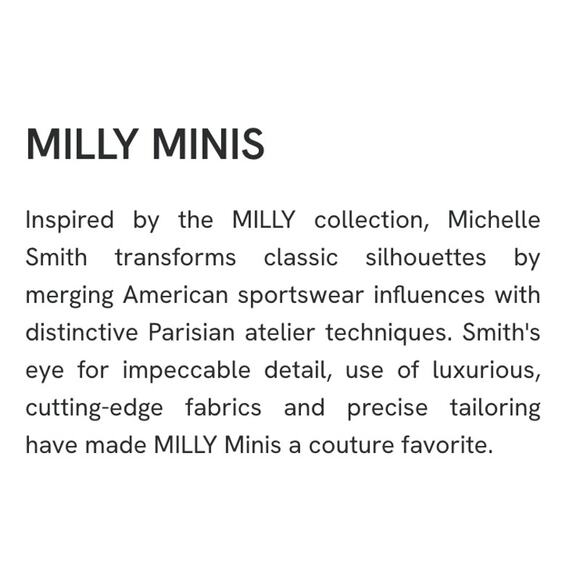 Milly Mini Textured Wave Flare Dress Navy Blue Stripes 7/8 NWT - Picture 10 of 10